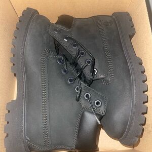 Timberland Black Leather Boots